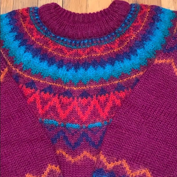 🎉HP🎉LeModa hand loomed sweater - Picture 3 of 5